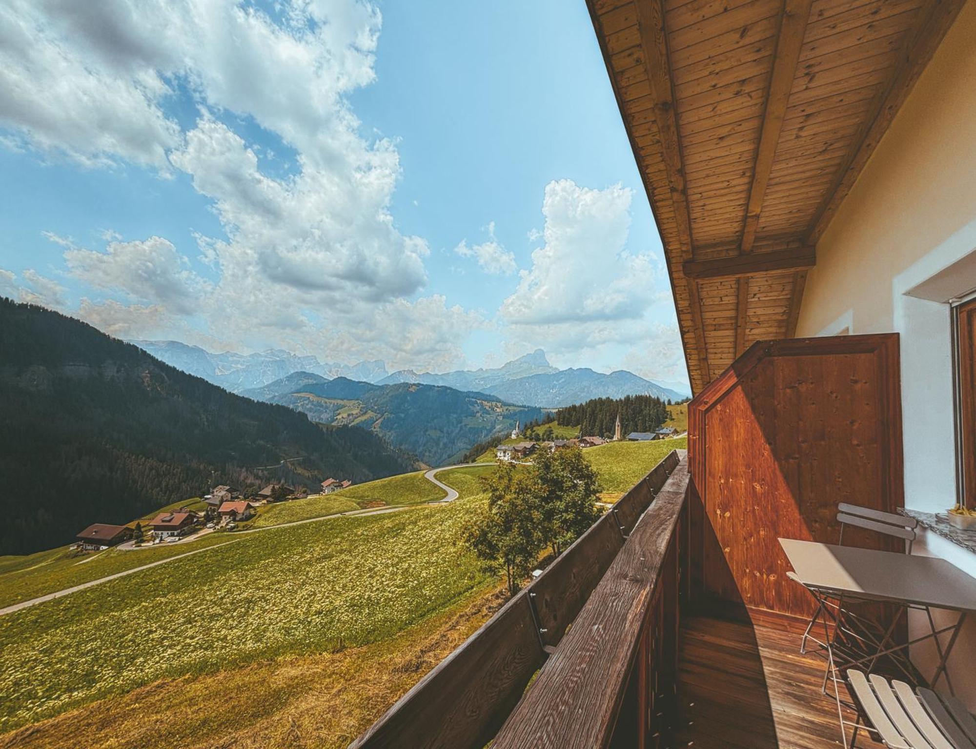 Apartment Fedares La Valle Bagian luar foto