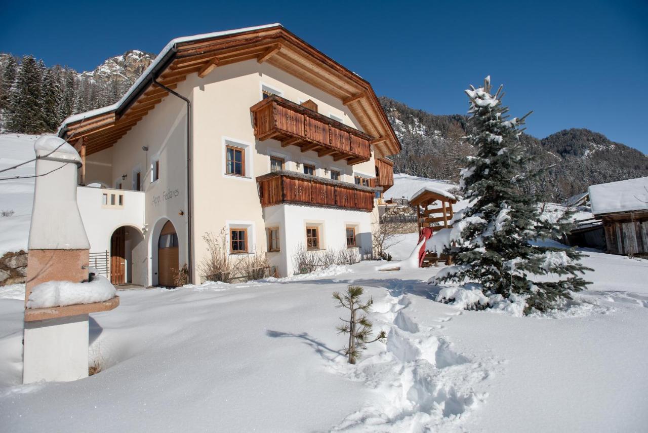 Apartment Fedares La Valle Bagian luar foto