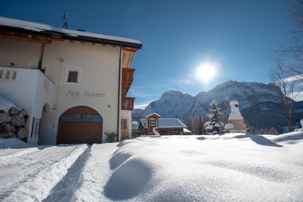 Apartment Fedares La Valle Bagian luar foto